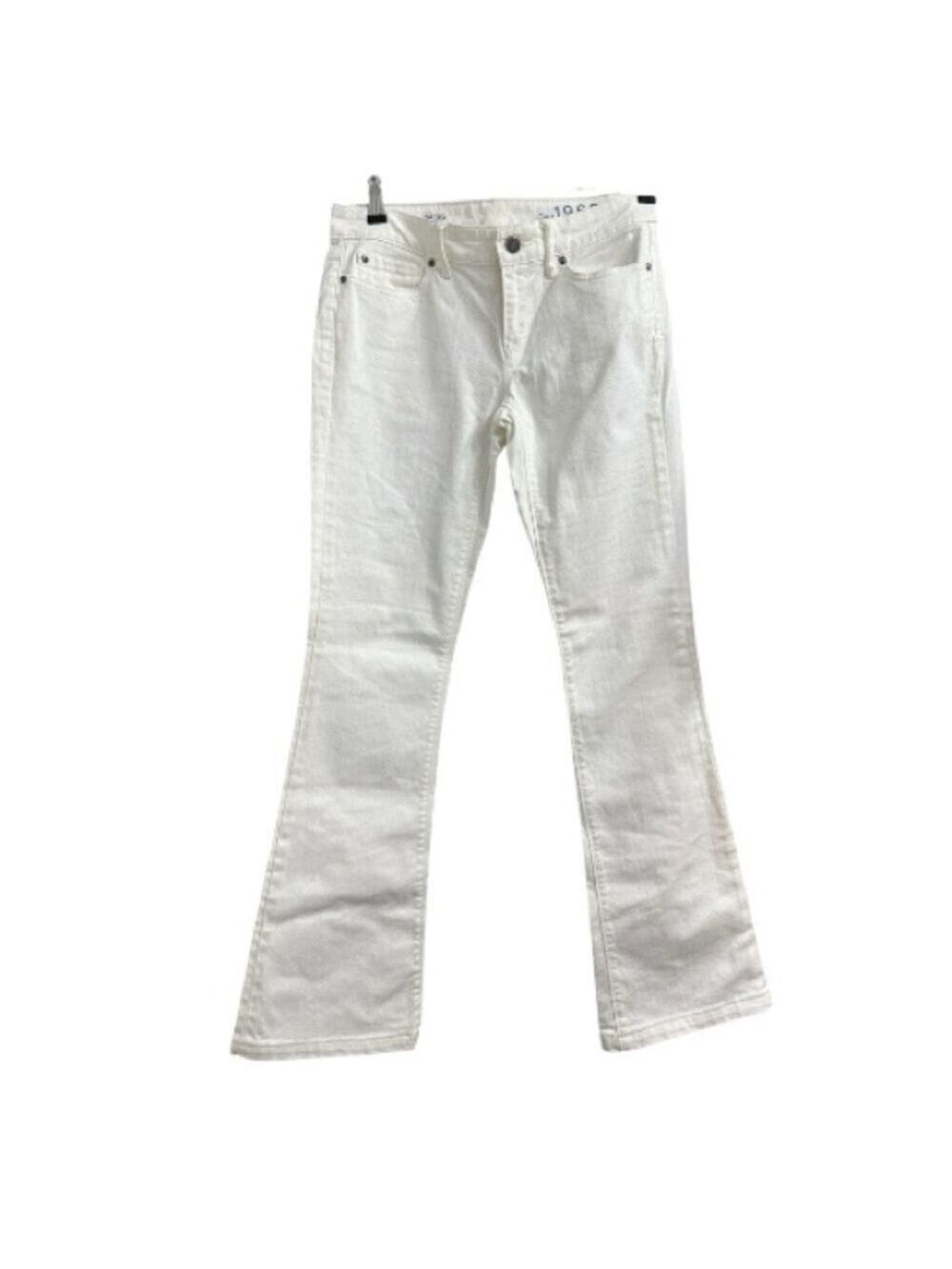 GAP 1969 Sexy Boot White Low Rise Jeans - Picture 3 of 10